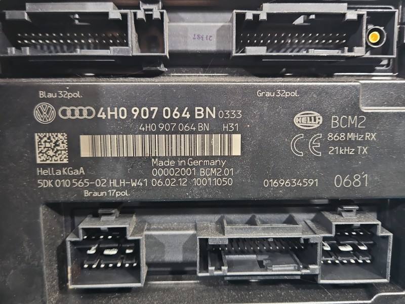 Блок керування модуль Audi A6 C7 4H0907064BN — фото деталі 3