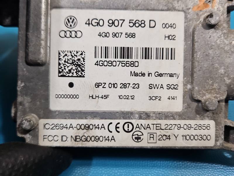 Блок керування модуль Audi A6 C7 4G0907568D — фото деталі 4