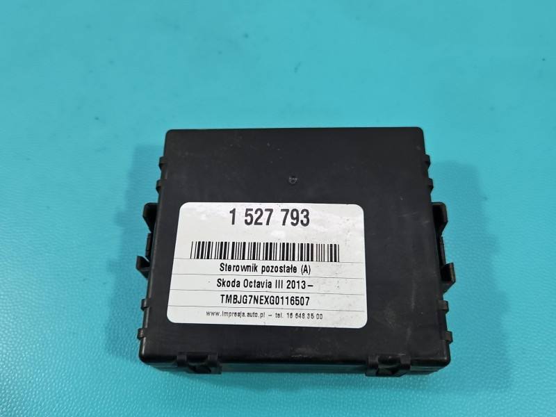 Блок керування модуль Skoda Octavia 3 5Q0907530AE — фото деталі 4