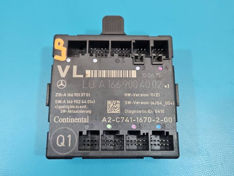 Блок керування модуль Mercedes A W176 A1669004002 — фото деталі 2