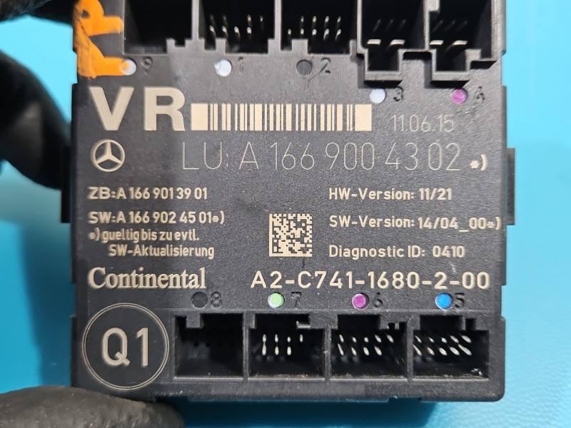 Блок керування модуль Mercedes A W176 A1669004302 — фото деталі 3