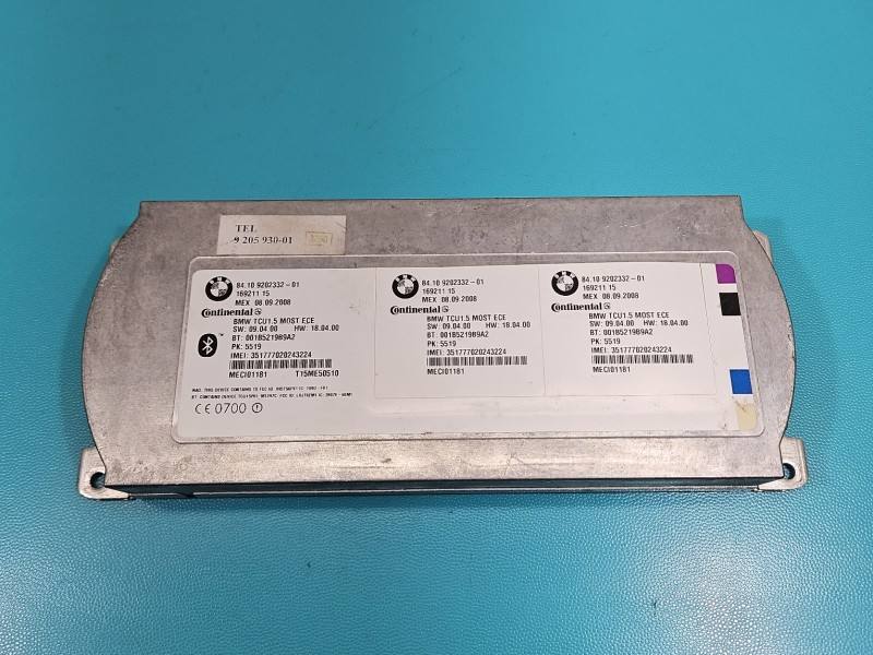 Блок керування модуль BMW 7 F01 9202332 — фото деталі 2