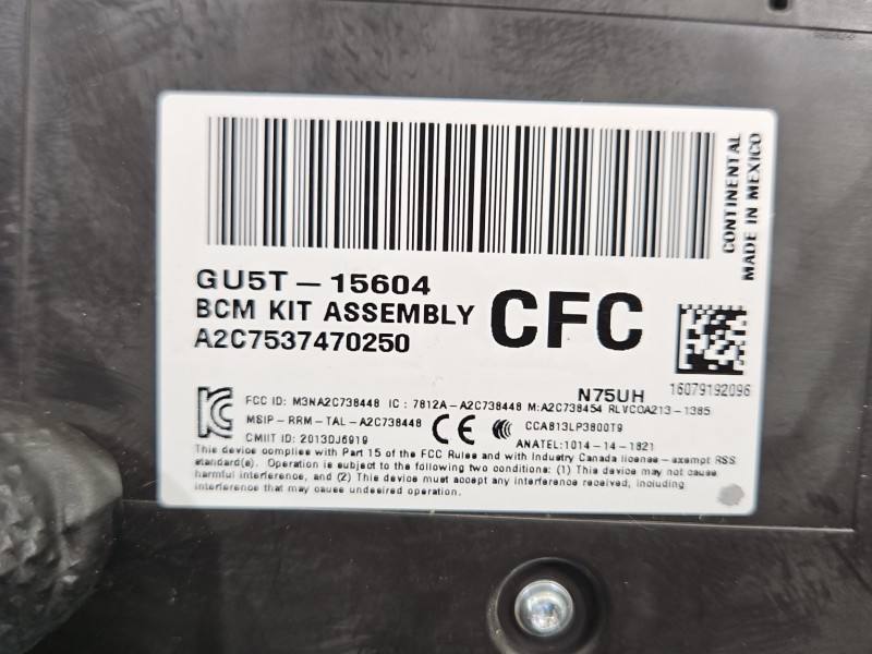 Блок керування модуль Ford S-max GU5T-15604 — фото деталі 4
