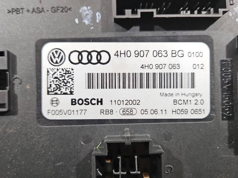 Блок керування модуль Audi A6 C7 4H0907063BG — фото деталі 3