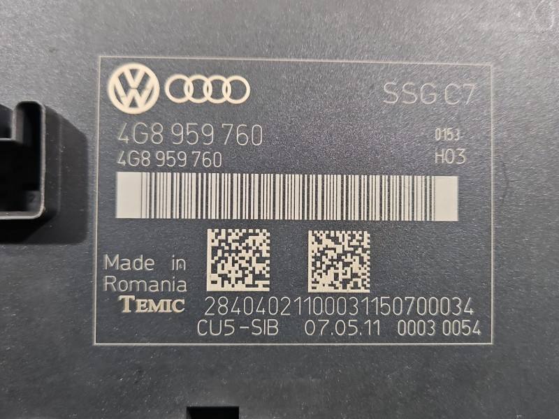 Блок керування модуль Audi A6 C7 4G8959760 — фото деталі 3