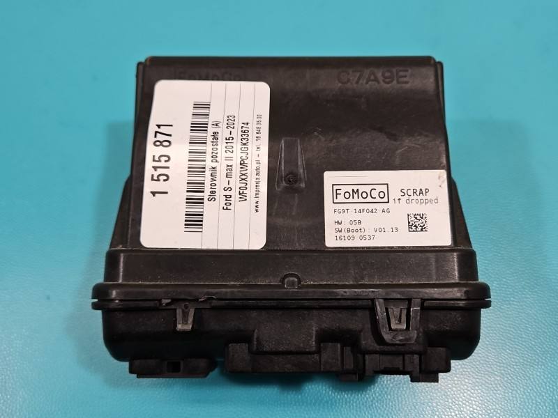 Блок керування модуль Ford S-max FG9T-14F042-AG — фото деталі 2
