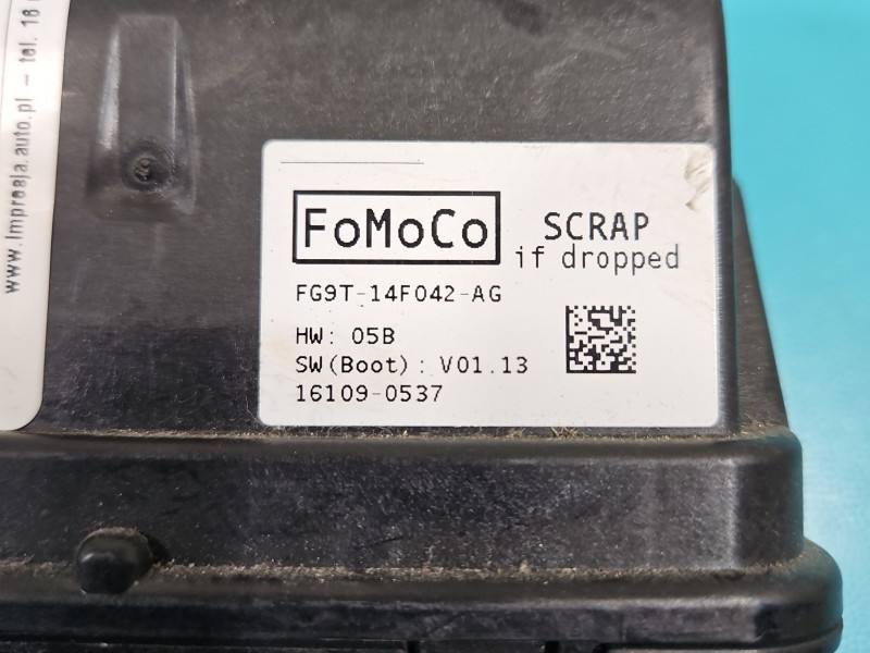 Блок керування модуль Ford S-max FG9T-14F042-AG — фото деталі 3