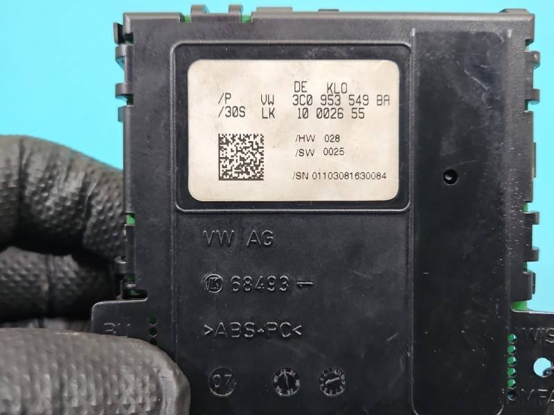Блок керування модуль Volkswagen Passat CC 3C0953549BA — фото деталі 5