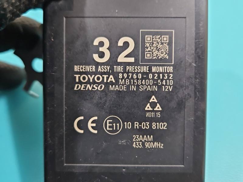 Блок керування модуль Toyota Auris 89760-02132 — фото деталі 3