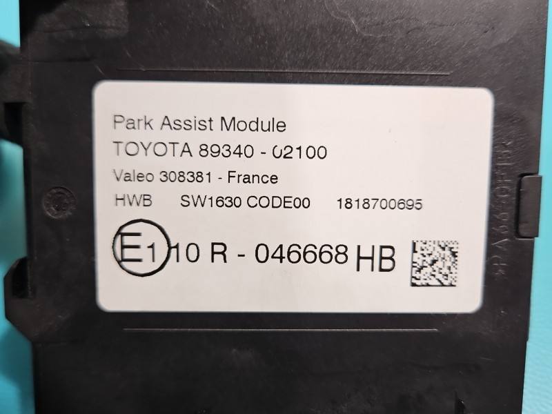 Блок керування модуль Toyota Auris 89340-02100 — фото деталі 3