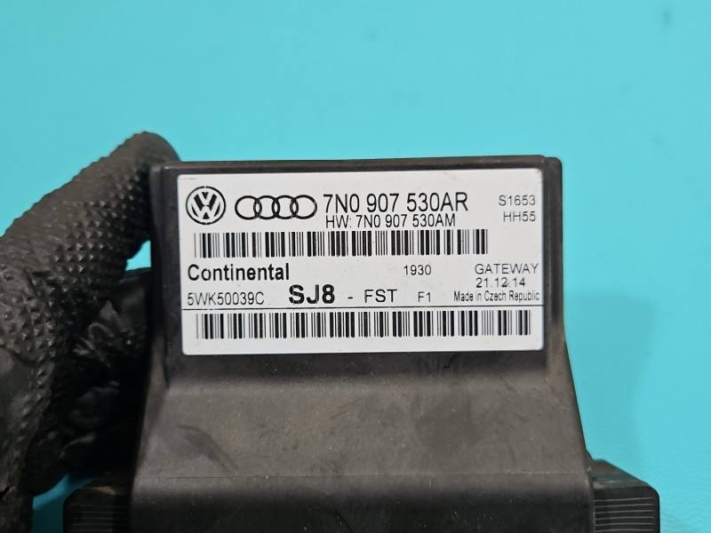 Блок керування модуль Volkswagen Sharan 7N0907530AR — фото деталі 5