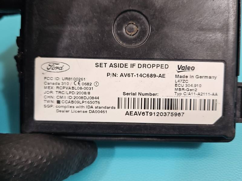 Блок керування модуль Ford Focus AV6T-14C689-AE — фото деталі 3
