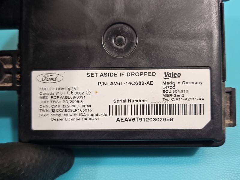 Блок керування модуль Ford Focus AEAV6T9120302658 — фото деталі 3