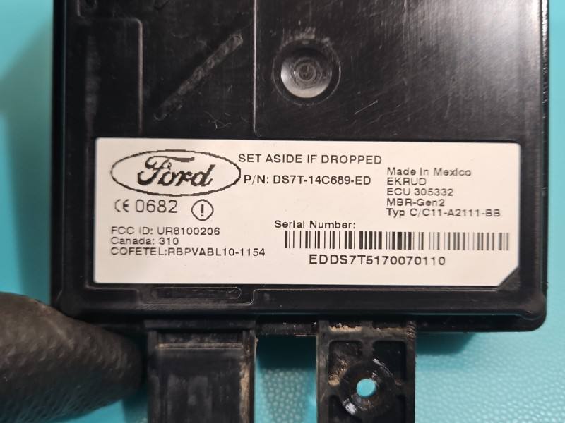 Блок керування модуль Ford Mondeo DS7T-14C689-ED — фото деталі 7