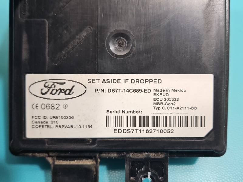 Блок керування модуль Ford Mondeo FS7T-14D453-AC — фото деталі 7