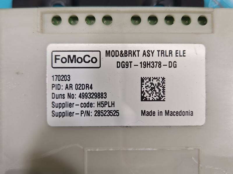 Блок керування модуль Ford Mondeo DG9T-19H378-DG — фото деталі 3