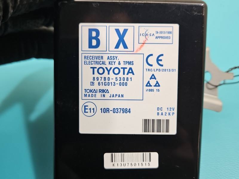 Блок керування модуль Lexus IS 897B0-53081 — фото деталі 3