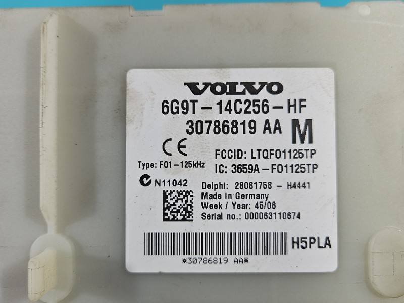 Блок керування модуль Volvo S80 6G9T-14C256-HF — фото деталі 9