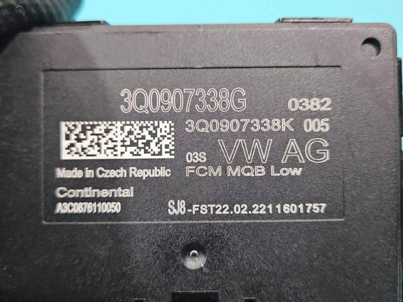 Блок керування модуль Skoda Kodiaq 3Q0907338G — фото деталі 3