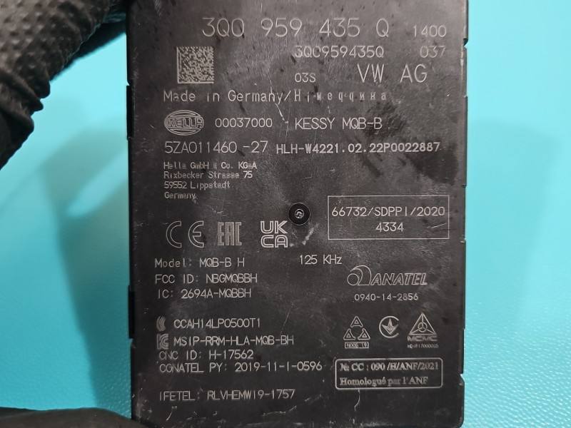 Блок керування модуль Skoda Kodiaq 3Q0959435Q — фото деталі 3