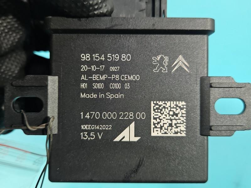 Блок управления модуль Peugeot 3008 9815451980 — фото детали 6