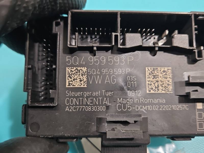 Блок управления модуль Skoda Kodiaq 5Q4959593P — фото детали 3