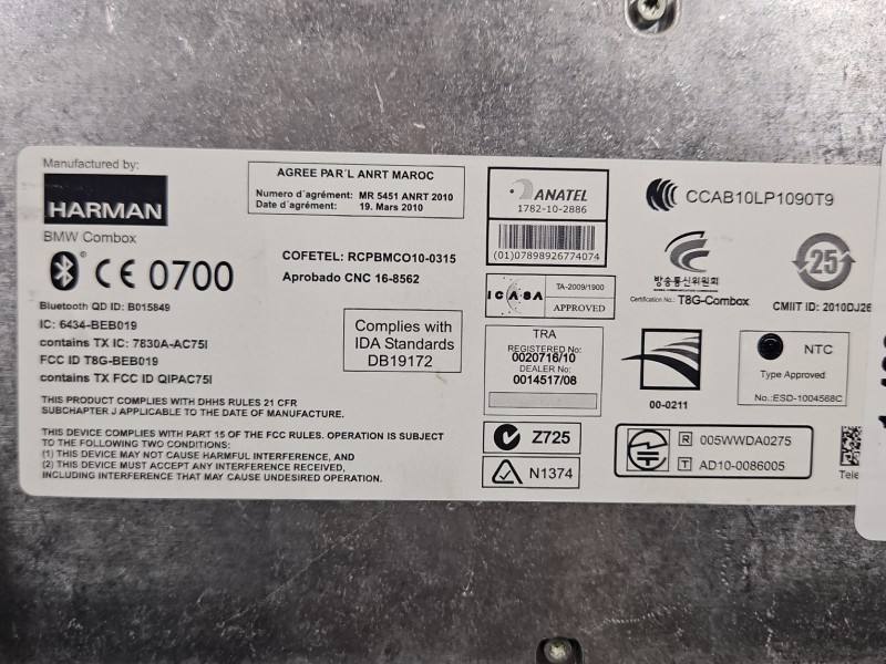 Блок керування модуль BMW X1 E84 1782-10-2886 — фото деталі 6
