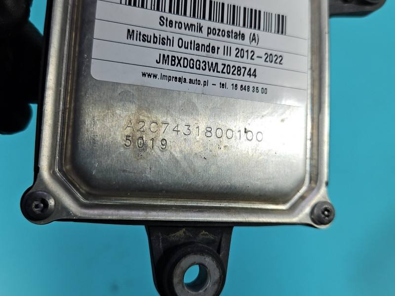 Блок керування модуль Mitsubishi Outlander A2C7643300100 — фото деталі 6