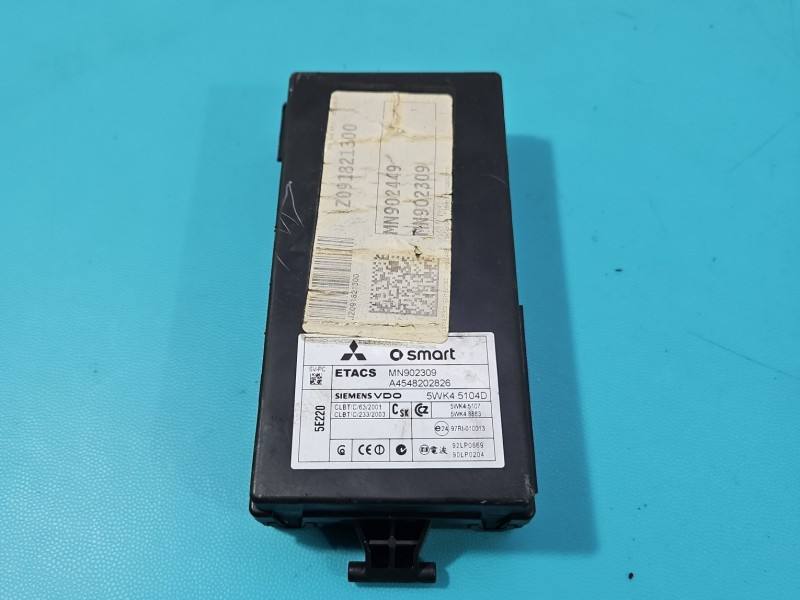 Блок керування модуль Smart Forfour MN902309 — фото деталі 5
