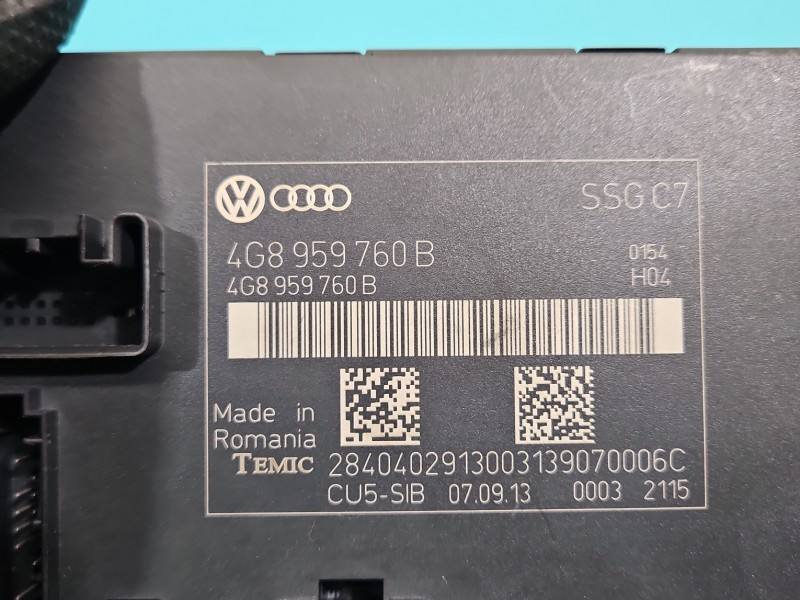 Блок керування модуль Audi A6 C7 4G8959760B — фото деталі 3