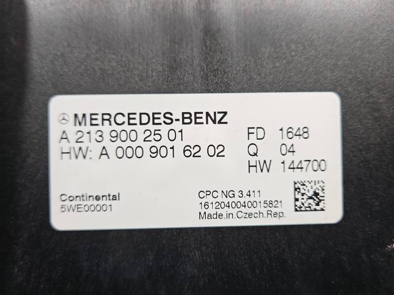 Блок керування модуль Mercedes E W213 A2139002501 — фото деталі 3