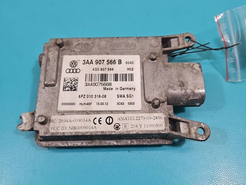 Блок керування модуль Volkswagen Passat B7 3AA907566B — фото деталі 4