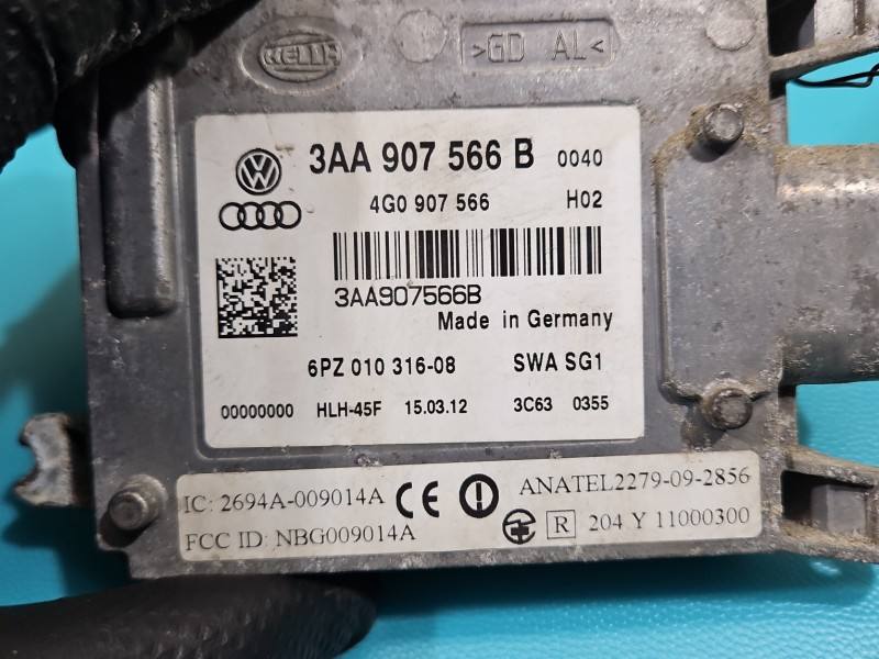 Блок керування модуль Volkswagen Passat B7 3AA907566B — фото деталі 5