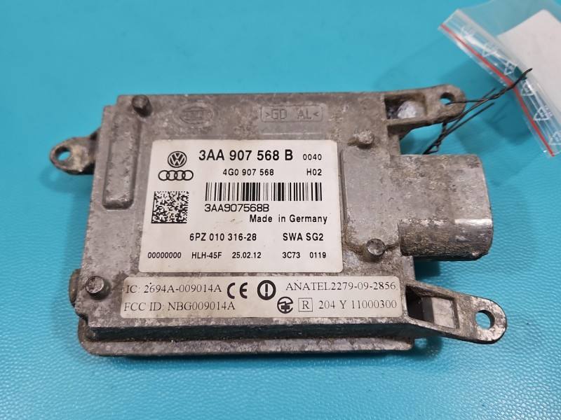 Блок керування модуль Volkswagen Passat B7 3AA907568B — фото деталі 4