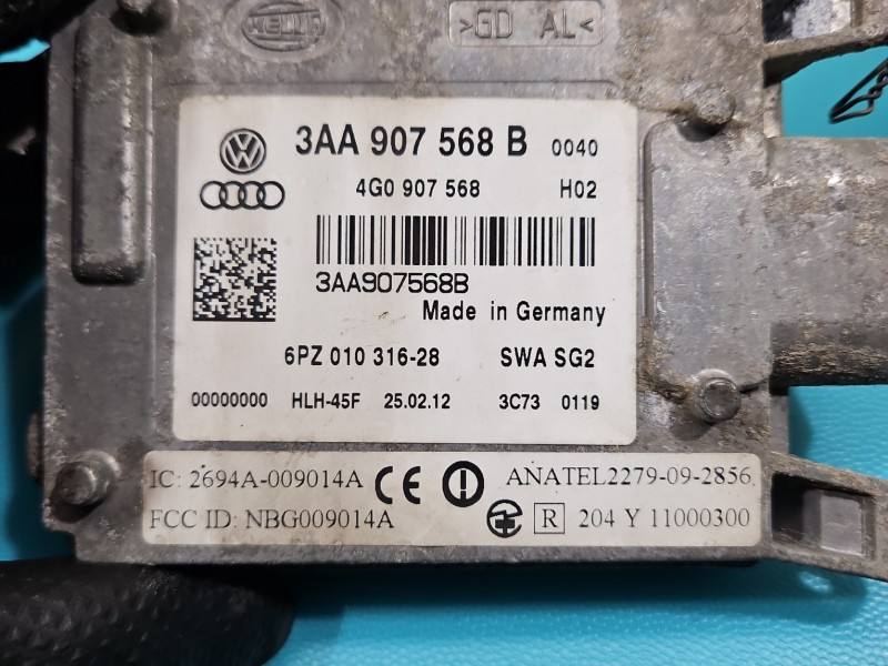 Блок керування модуль Volkswagen Passat B7 3AA907568B — фото деталі 5