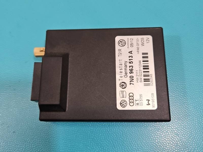 Блок керування модуль Volkswagen Passat B7 7N0963513A — фото деталі 4