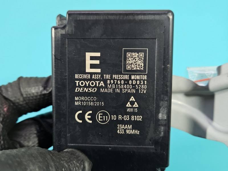 Блок керування модуль Toyota Yaris 3 89760-0D031 — фото деталі 6