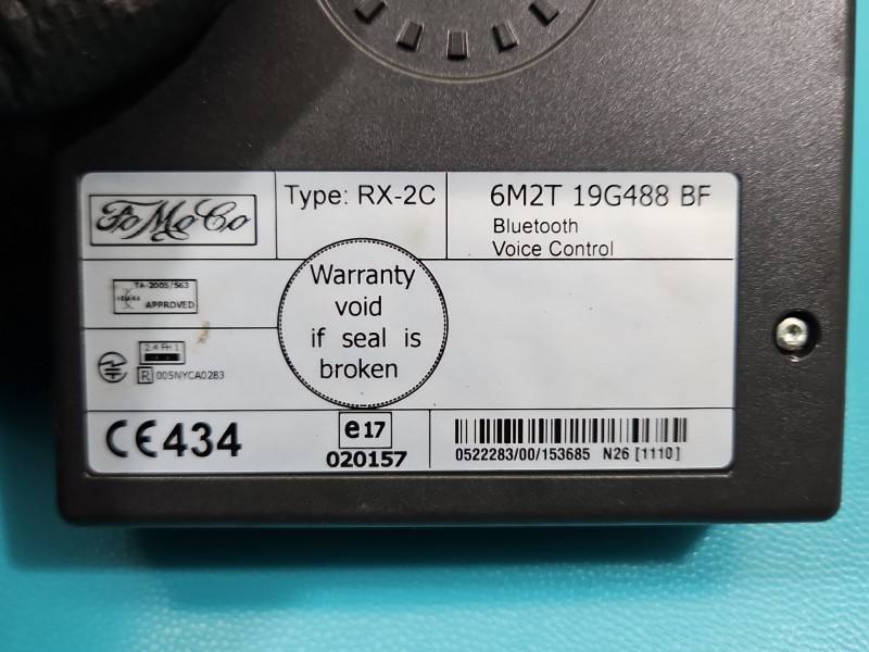 Блок керування модуль Ford Galaxy 6M2T-19G488-BF — фото деталі 6