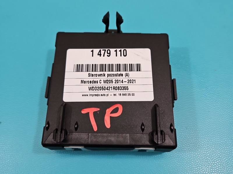 Блок керування модуль Mercedes C W205 A2059006313 — фото деталі 4