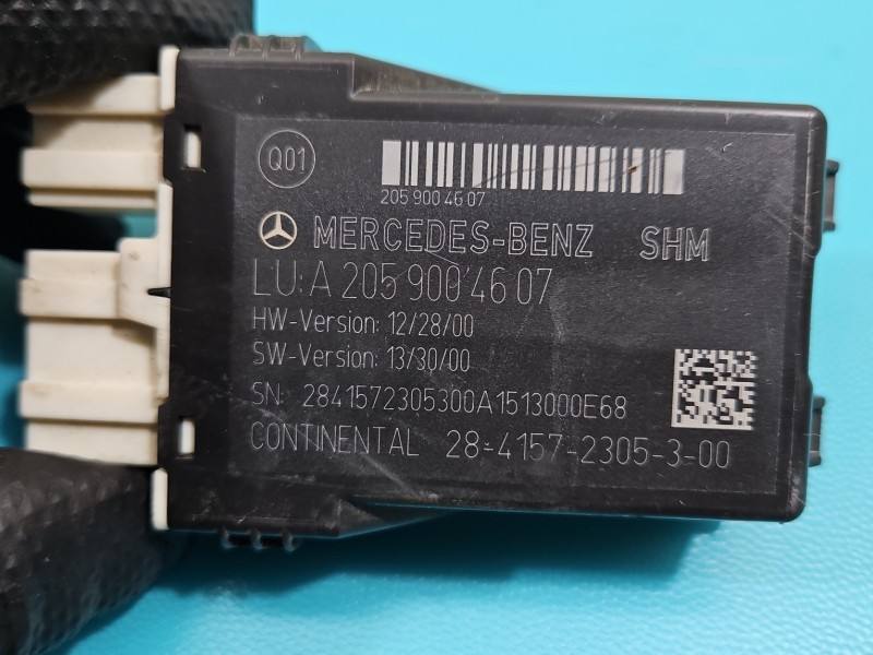 Блок керування модуль Mercedes C W205 A2059004607 — фото деталі 3