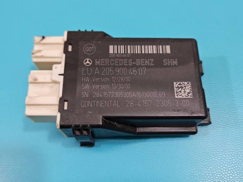 Блок керування модуль Mercedes C W205 A2059004607 — фото деталі 2