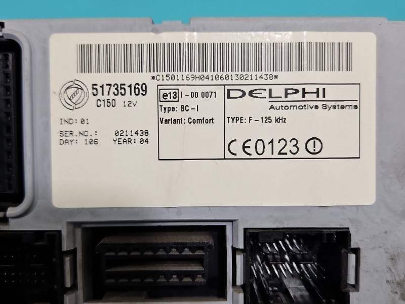 Блок керування модуль Fiat Doblo 46552681 — фото деталі 6