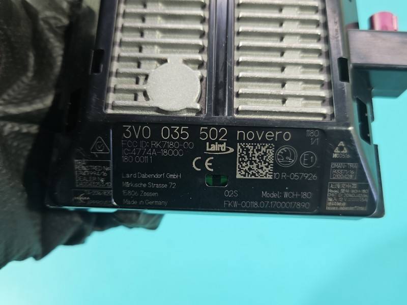 Блок керування модуль Skoda Superb 3 3V0035502 — фото деталі 5
