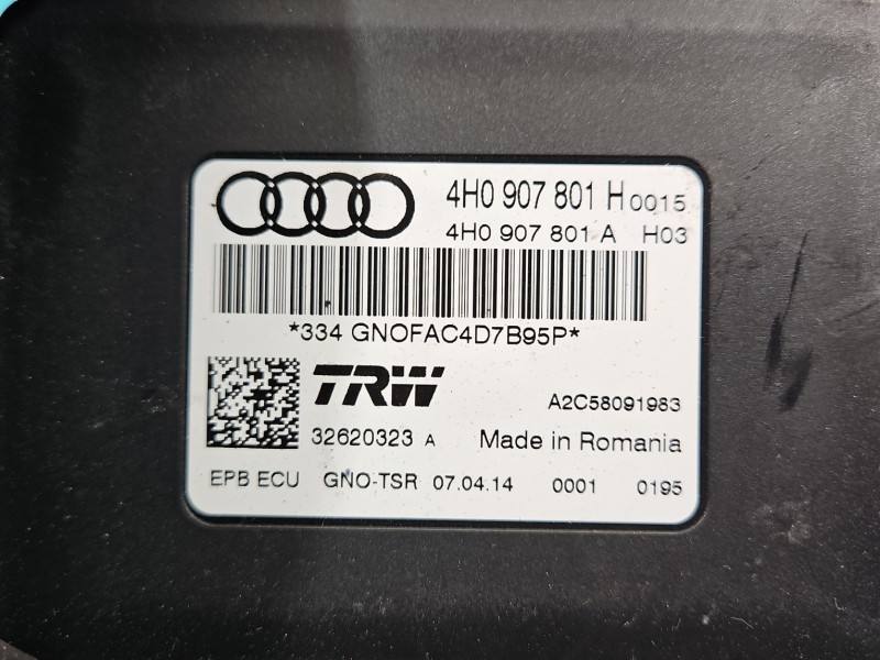 Блок керування модуль Audi A7 4G 4H0907801H — фото деталі 3