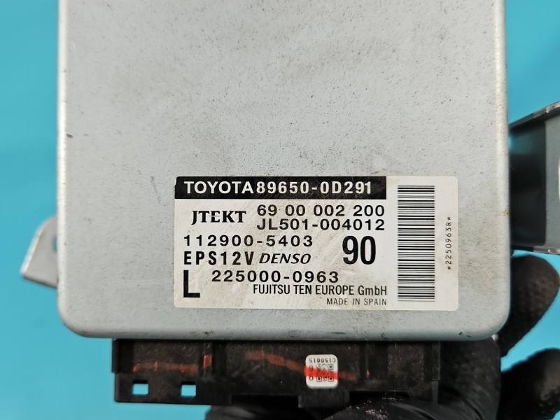 Блок керування модуль Toyota Yaris 3 89650-0D291 — фото деталі 6