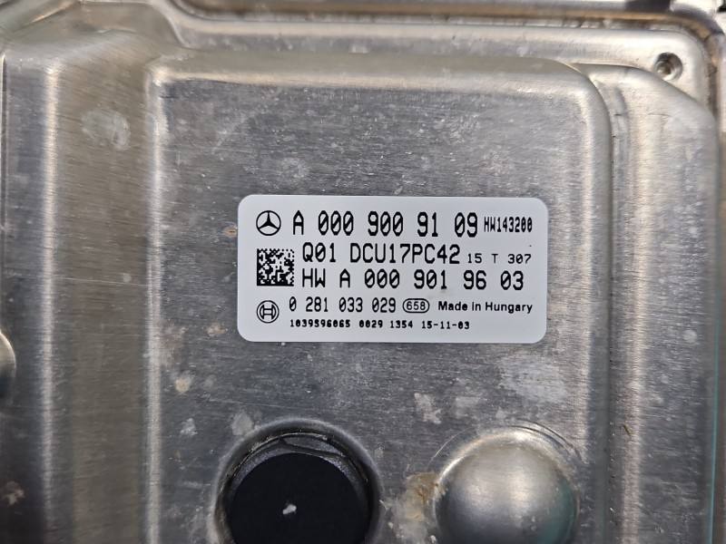 Блок керування модуль Mercedes E W212 A0009009109 — фото деталі 3