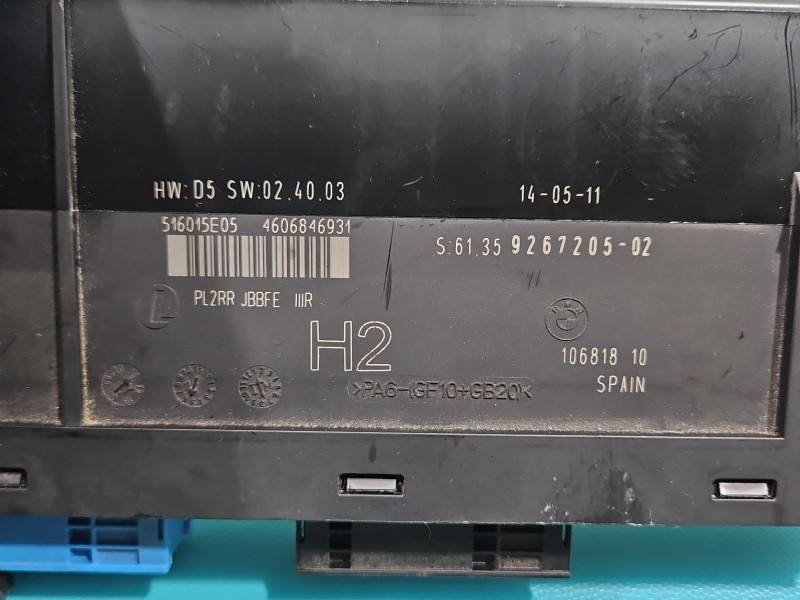 Блок керування модуль BMW 3 E90 9267205 — фото деталі 3