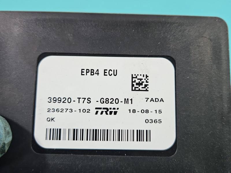 Блок керування модуль Honda HR-V 39920-T7S-G820-M1 — фото деталі 3