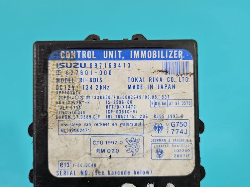 Блок керування модуль Opel Monterey 897168413 — фото деталі 4