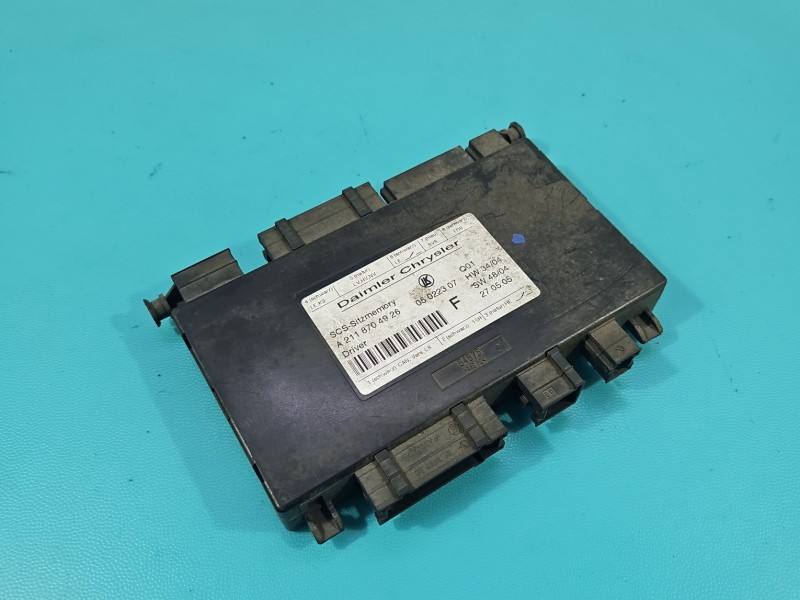 Блок керування модуль Mercedes CLS C219 A2118704926